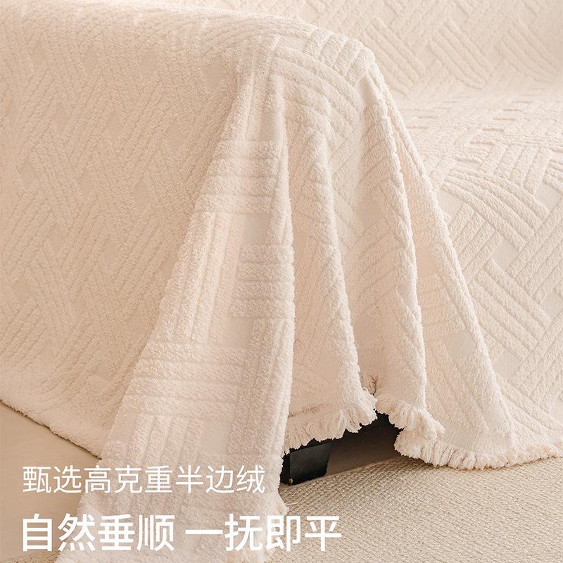 Thick Padded Sofa Cover With Breathable Fabric, Fitted Couch Cover And Anti-Slip Sofa Slipcover For Comfort