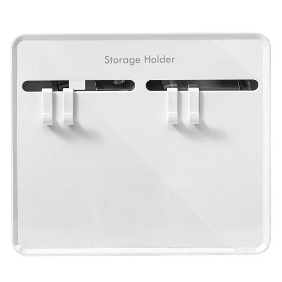 Wall-Mounted Knife & Utensil Holder No-Drilling Adhesive Rust-Resistant Knife Rack for Knives Spatulas Space-Saving Kitchen Organizer with Ventilated