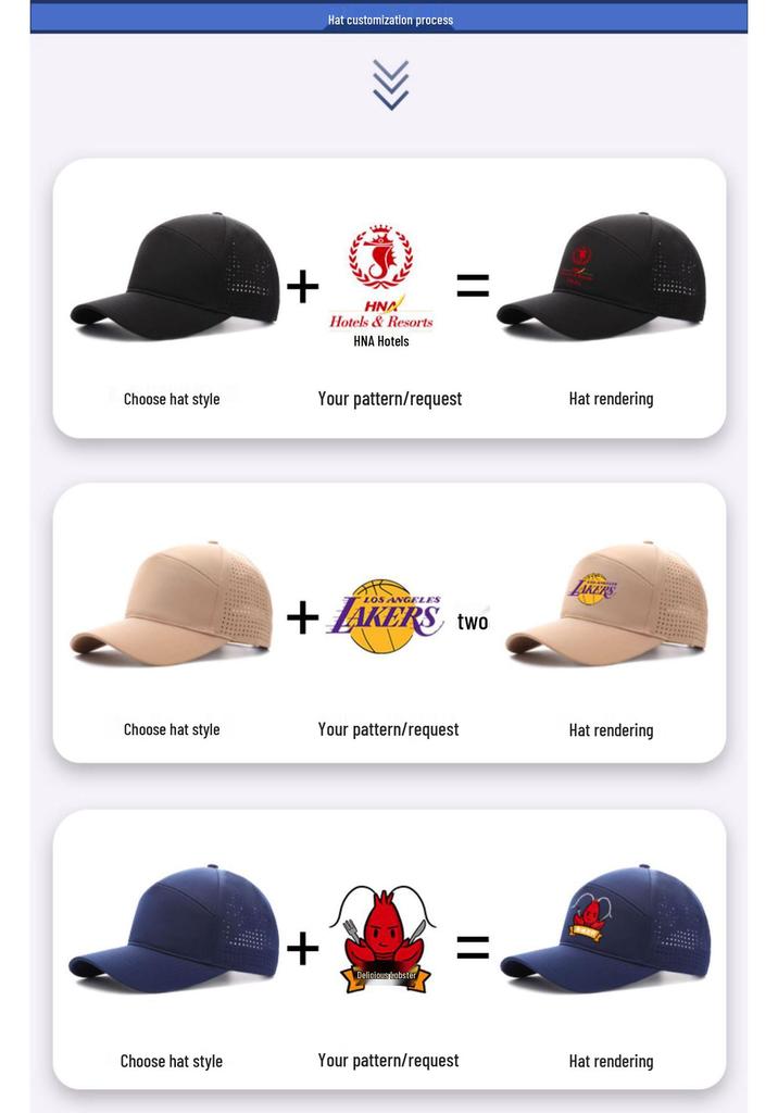 Premium Quick-Dry Unisex Running Cap with Custom Logo & Sun Protection