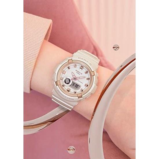 Baby-G Casio Wristwatch BGA-280BA-4AJF Ladies Pink Beige