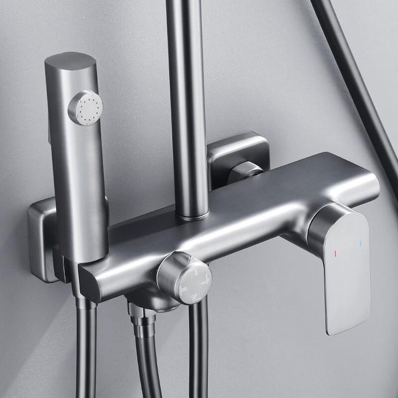 TLXT Four-Function Grey Shower Set