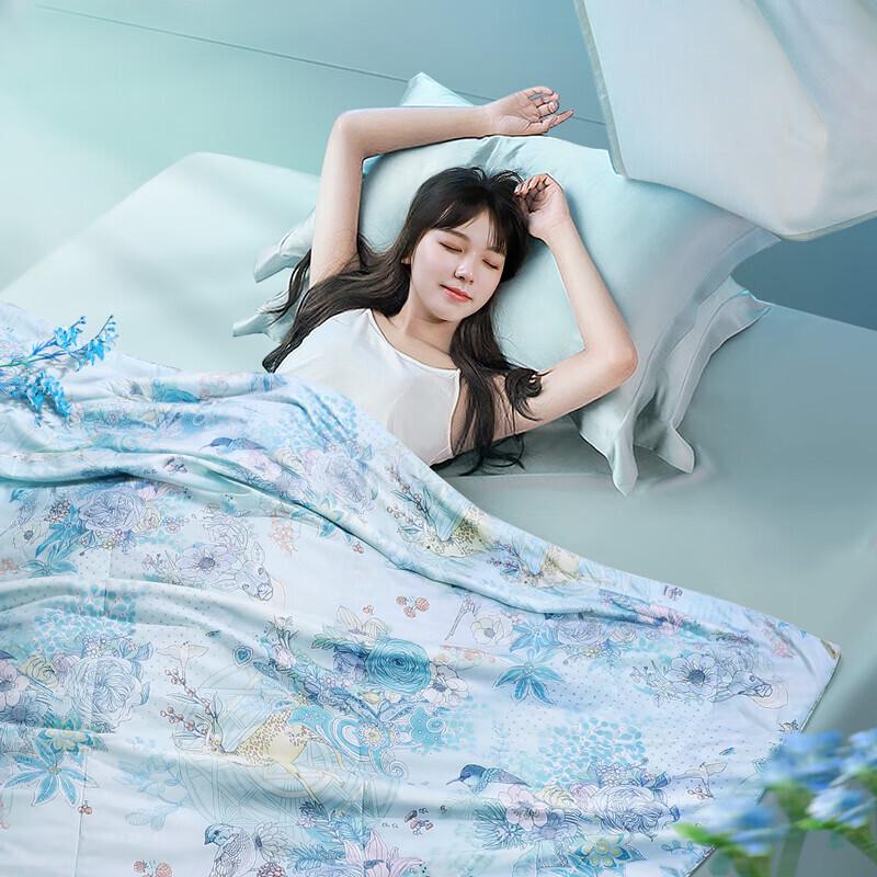 FUANNA Tussah Silk Summer Quilt