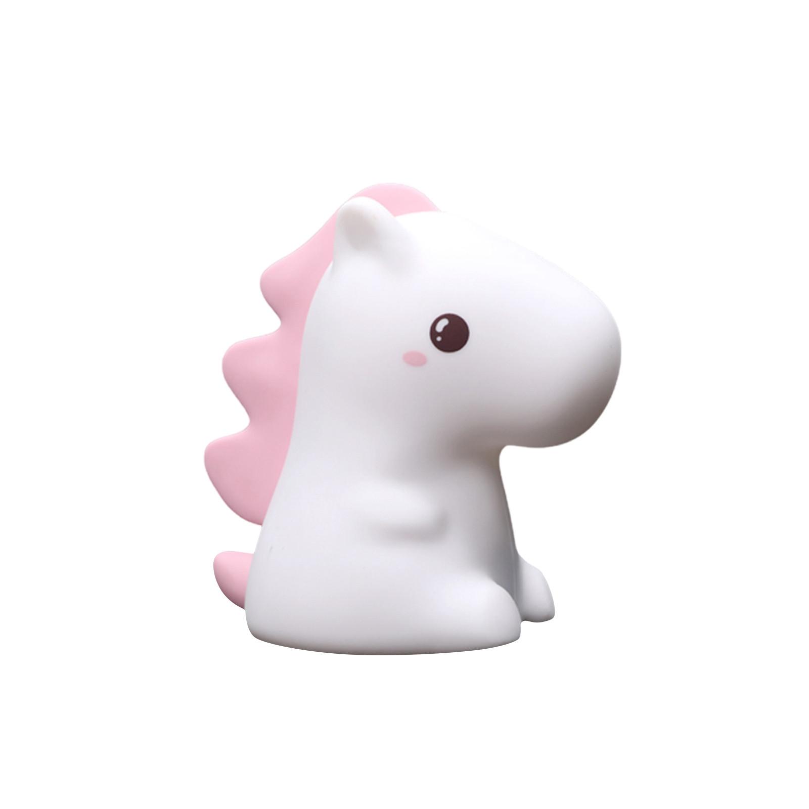 

Лампа для пэта, силиконовый ночник, милый мультяшный зверек, мягкий свет, спальня, детский сон, атмосфера, лампа, перезаряжаемая лампа для пэта One Size