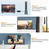 ABUO-Indoor TV Antenna With Amplifier 46-862M Long Range 7000 4K 1080P Digital HD Signal Booster DVBT2 ATSC TV Receiver