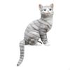 Cat Statue Tabletop Ornament Art Crafts Decorative Figurine Animal Sculpture for Indoor Outdoor