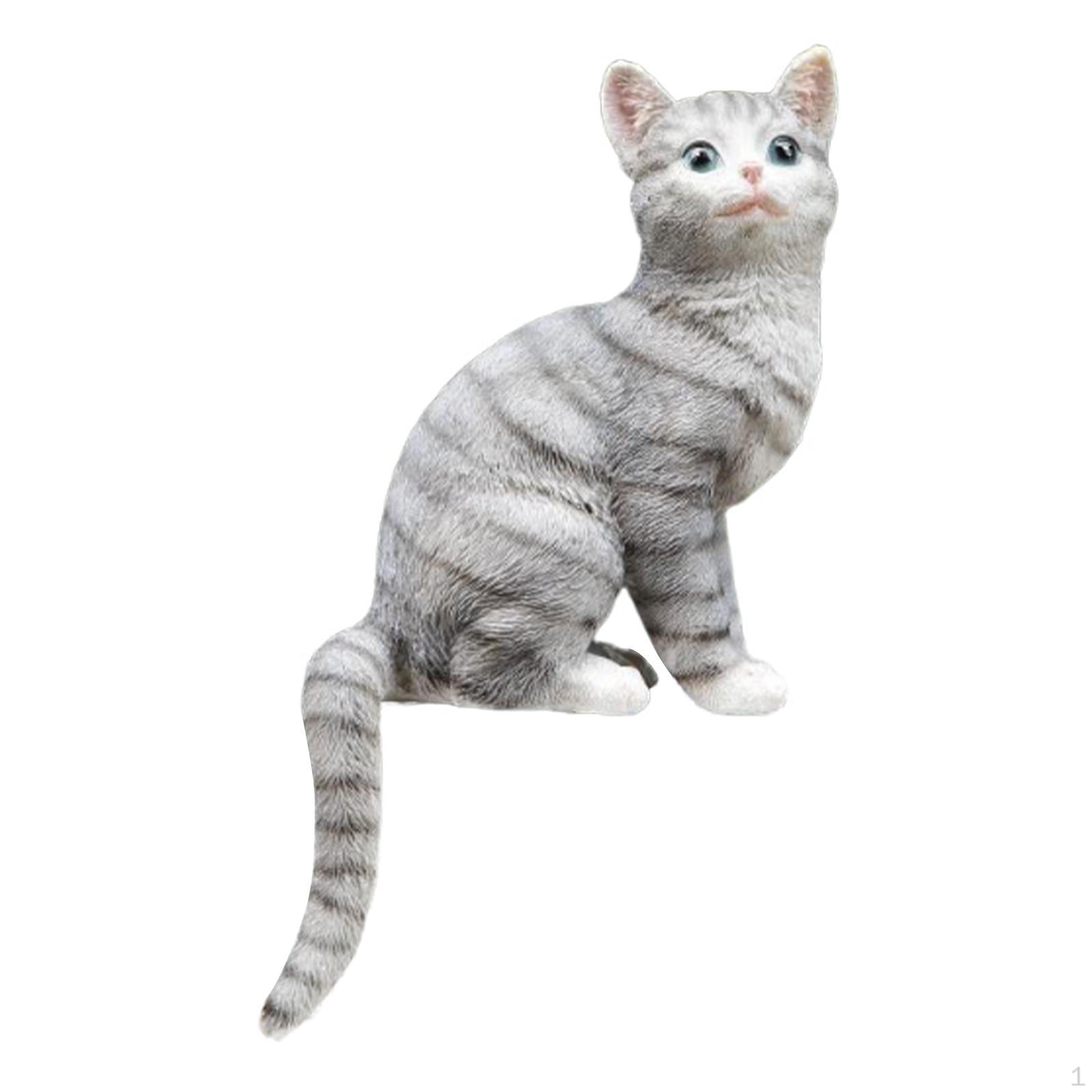 

Статуэтка кошки, настольное украшение, художественные поделки, декоративная фигурка, скульптура животного для дома и улицы