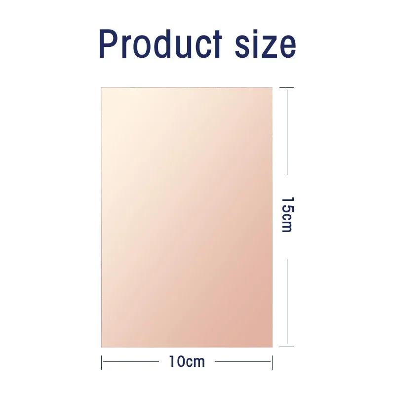 10PCS 10x15cm FR4 Fiberglass Copper Clad Laminate Board 10*15CM Single Sided PCB DIY Printed Prototype Circuit Boards
