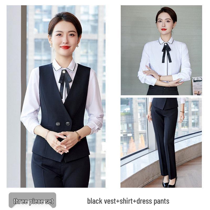 Unisex Professional Vest for Hotel and Catering Staff