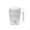 Honey Pail Extractor Equipment 20 L Capacity Container with Gate Valve Lightweight Barrel