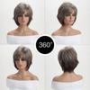 Pixie Wigs for Women Short Natural Wave Layered Haircut Synthetic Heat Resistant Hair Wig for Daily Costume