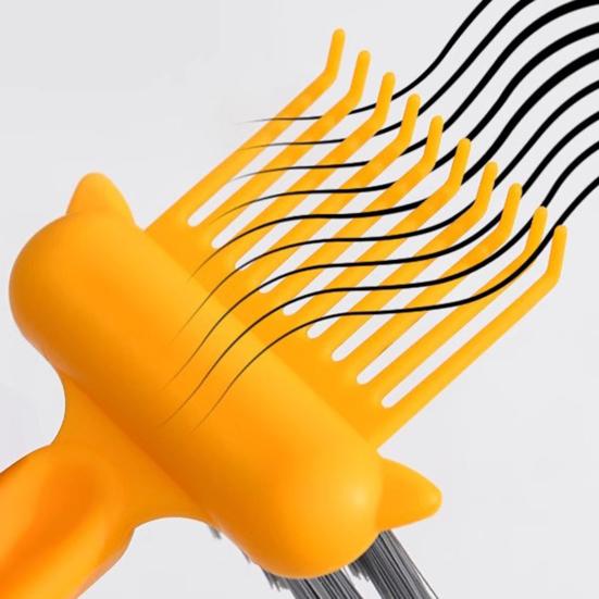 1/2/3/4Pcs Hair Brush Cleaner with Cat Paw Handle Double-sided Airbag Tool Portable Home Massage Comb Cleaning