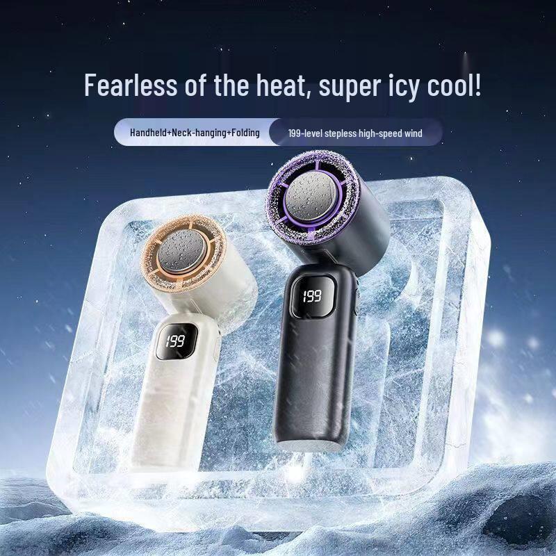 Mijia-Connected 2026 Handheld Fan: Mini USB Charger, Quiet, Long Battery Life, Portable Cooler