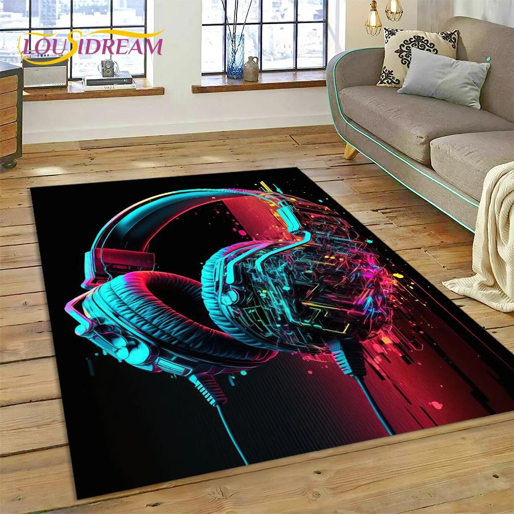 Kolorowa nuta nuta kreskówka dywan dywan dla domu salon sypialnia Sofa wycieraczka Decor, dywanik dla dzieci mata antypoślizgowa