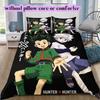 Hunter Exam Approved Hunter x Hunter Printed Duvet Cover and Bedding Set, Various Sizes