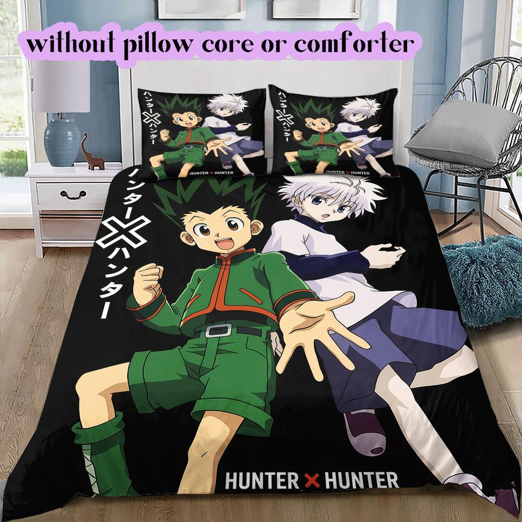 Hunter Exam Approved Hunter x Hunter Printed Duvet Cover and Bedding Set, Various Sizes