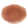 Wooden Pot Trivet Woodlog UP-2602 Multi, 7.5 X 0.6 Inch
