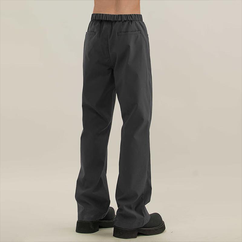 SWAMP AREA Men's Loose Fit Flared Casual Trousers KS2352