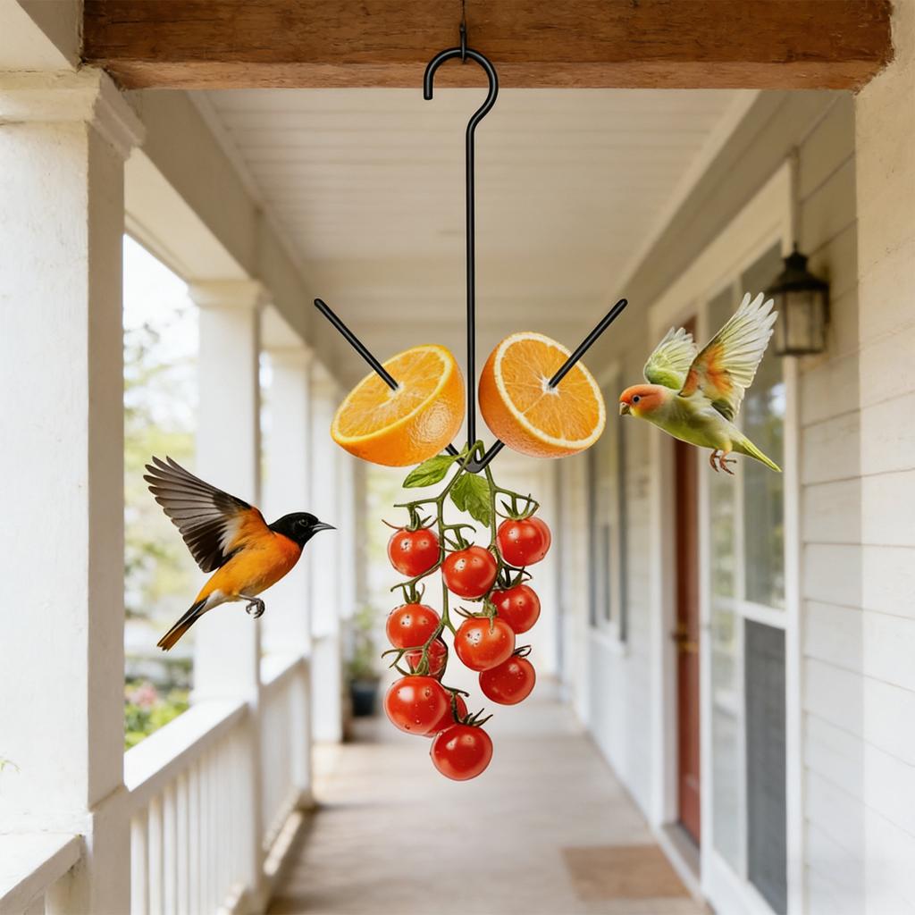Hanging Fruit Bird Feeder