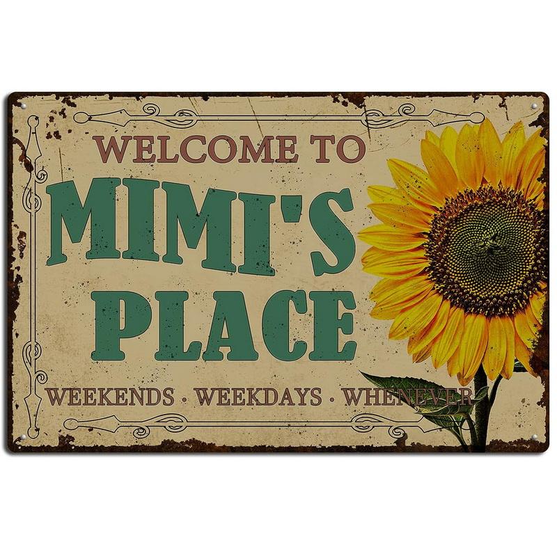 Metal Tin Signs Plaque Restroom Toilet Wall Decoration Vintage Iron Painting Art Posters for Man Cave Home Cafe Garden Club Bar