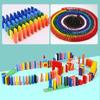 Colorful Dominoes Educational Toy For Boys Wood Material Brain Teaser Early Learning Intellectual Development 120 Pieces