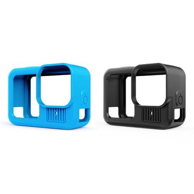 Capa de Silicone Durável Para Estojo de Câmera com Tampas de Lente Para Melhora das Proteções Acesso Completo ao Carregamento e Botão