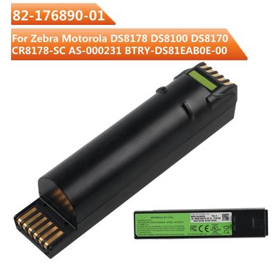 NEW Replacement Battery 82-176890-01 For Zebra Motorola DS8178 DS8100 DS8170 CR8178-SC AS-000231 BTRY-DS81EAB0E-00
