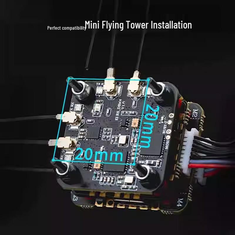 Xunhuo DBR4 Gemini Dual-Band ELRS Receiver