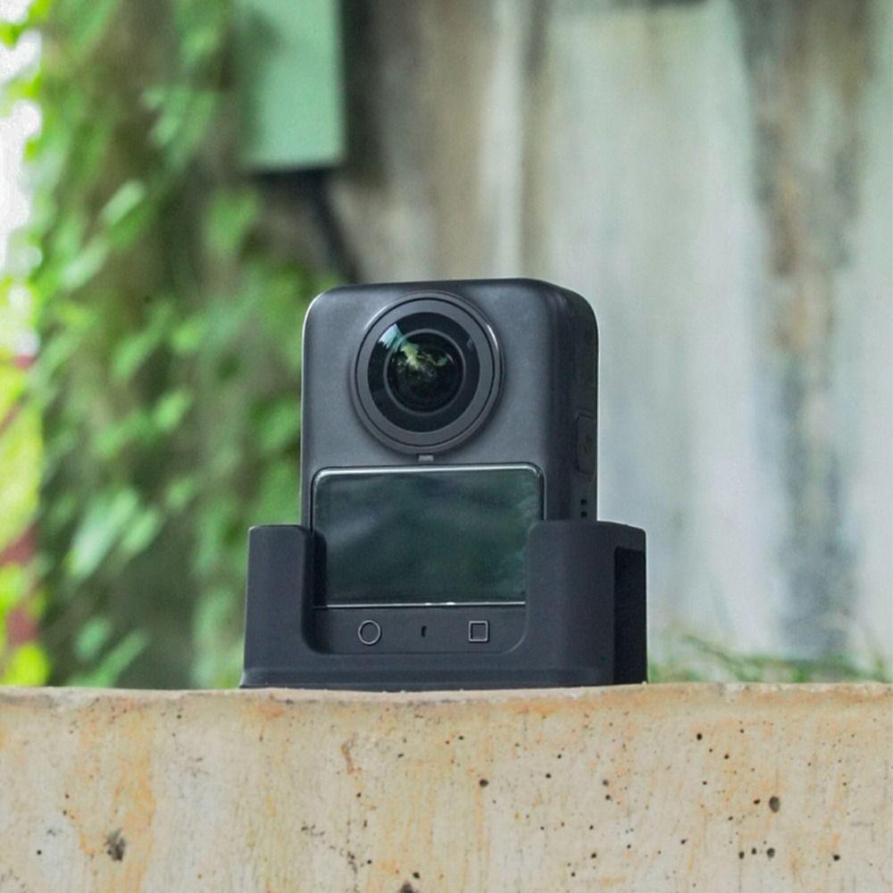 Anti-shake Car Camera Support Base Charging Slot Stand Holder for DJI Osmo 360 Photography