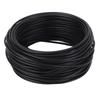 Galvanized Iron Binding Wire Metal Bendable for PVC Telecommunication Cable 1.5mmx20m Round Mouth Black