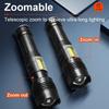 High Powerful LED Flashlights Long Range 1500M Super Bright Torch Light Type-C Rechargeable Waterproof Outdoor Camping Lamp