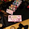 Christmas Surprise Party Money Box Set: 10 Pieces Each With 10 Coin Boxes, Suitable For All Sizes Of Cards And Coin Surprise Red Envelope Gifts
