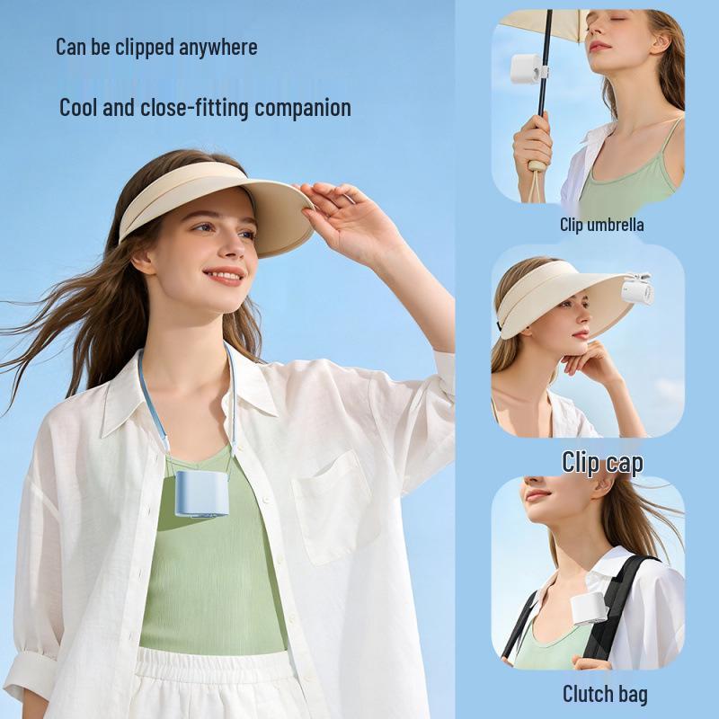

Portable Lapel Clip Fan: USB Rechargeable, Wearable, Handheld, Desktop, and Umbrella Clip for Outdoor Use 69x62.5x52mm синий