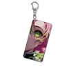 Colgante Llavero Anime Demon Slayer Kimetsu No Yaiba Kamado Tanjirou Doble Cara HD Colgante de Bolsa Regalo Para Fans Accesorios Cosplay Regalo de Joyería