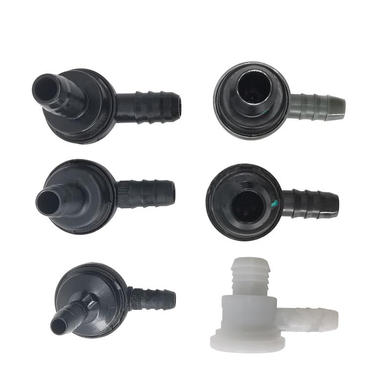 ID6 ID8 ID12 elbow 90 degree one-way valve L type non-return valve one way valve air pump vacuum check valve for car original1pc