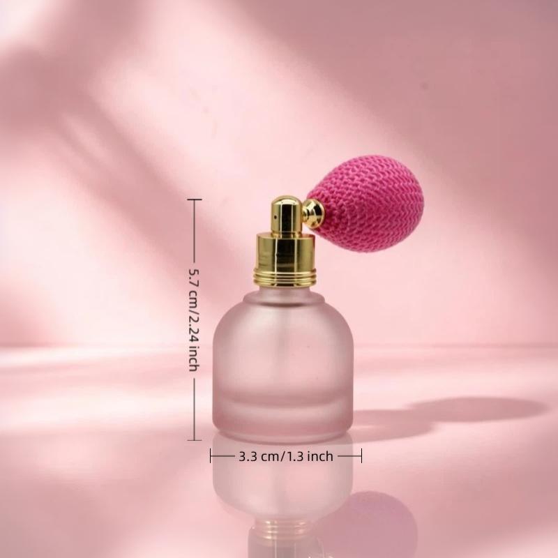 Mini bunte Airbag-Parfümflasche, tragbar, nachfüllbar, auslaufsicherer Duftsprüher, ideal für Party-Make-up-Auffrischung