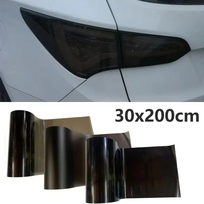 30x60cm Amber Orange Light Film Car Fog Light Headlight Taillight Tint Vinyl Film Sheet Sticker Auto Body Film Cover Car Styling