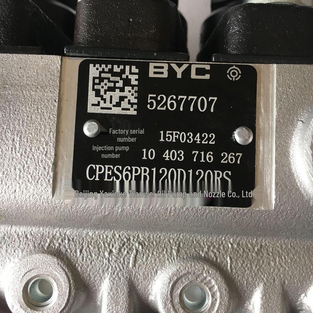 High-Pressure Fuel Pump C4934718 for Dongfeng Cummins Engine