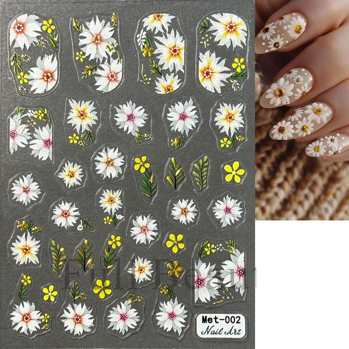 

Осенние наклейки для ногтей, наклейки для дизайна ногтей, красочные слайдеры, декор для маникюра