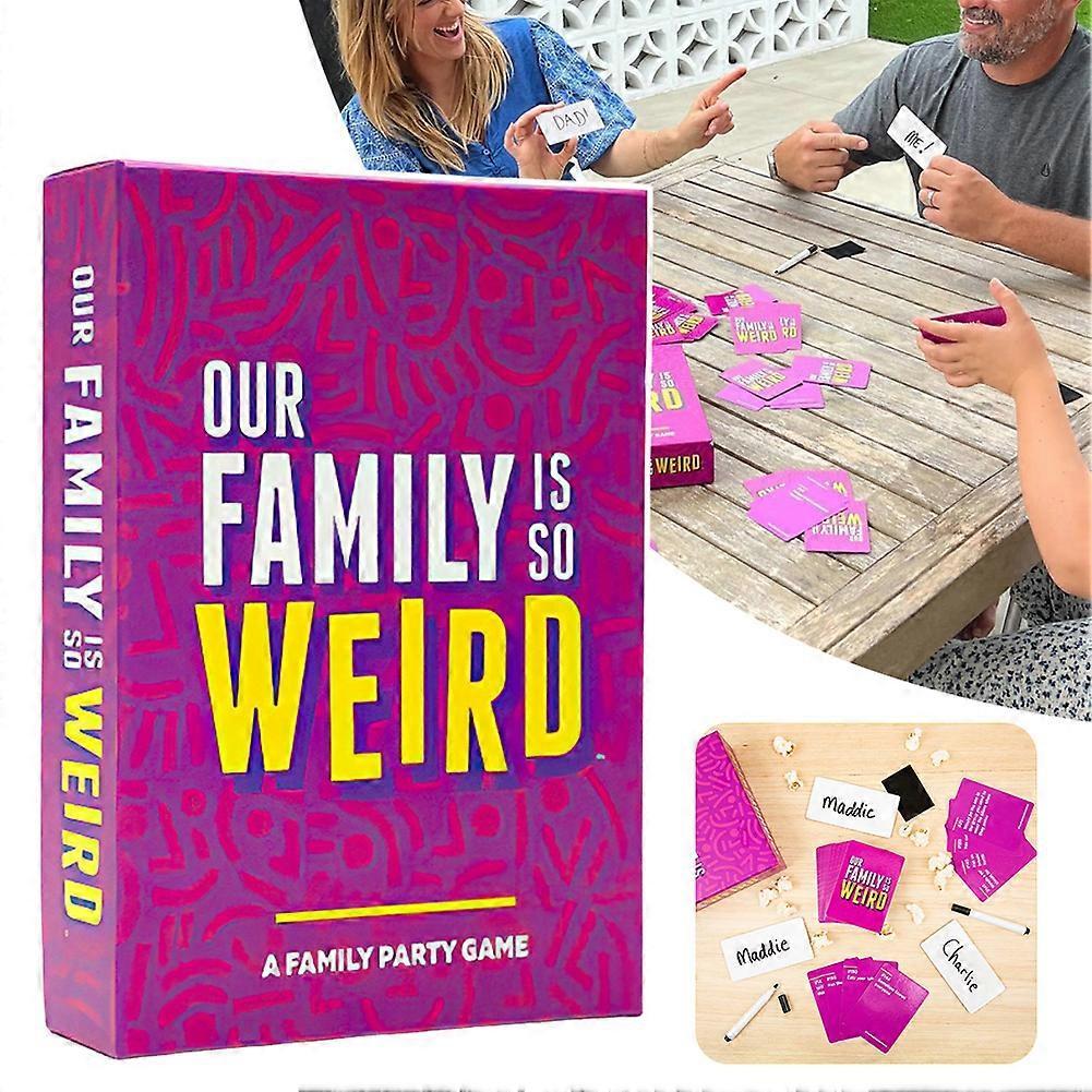 Our Family is So Weird Card Game - Party Game for Teens & Adults Who's Most Likely to for Game Nights