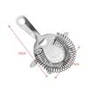 Stainless Steel Cocktail Strainer Filter Cocktail Strainer Bar Strainer Bartender Ice Filter for  Bar Accessories