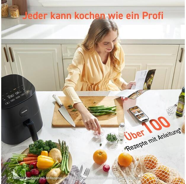 Cosori Deep Fryer 4.7 L Dark Grey (CAF-L501)