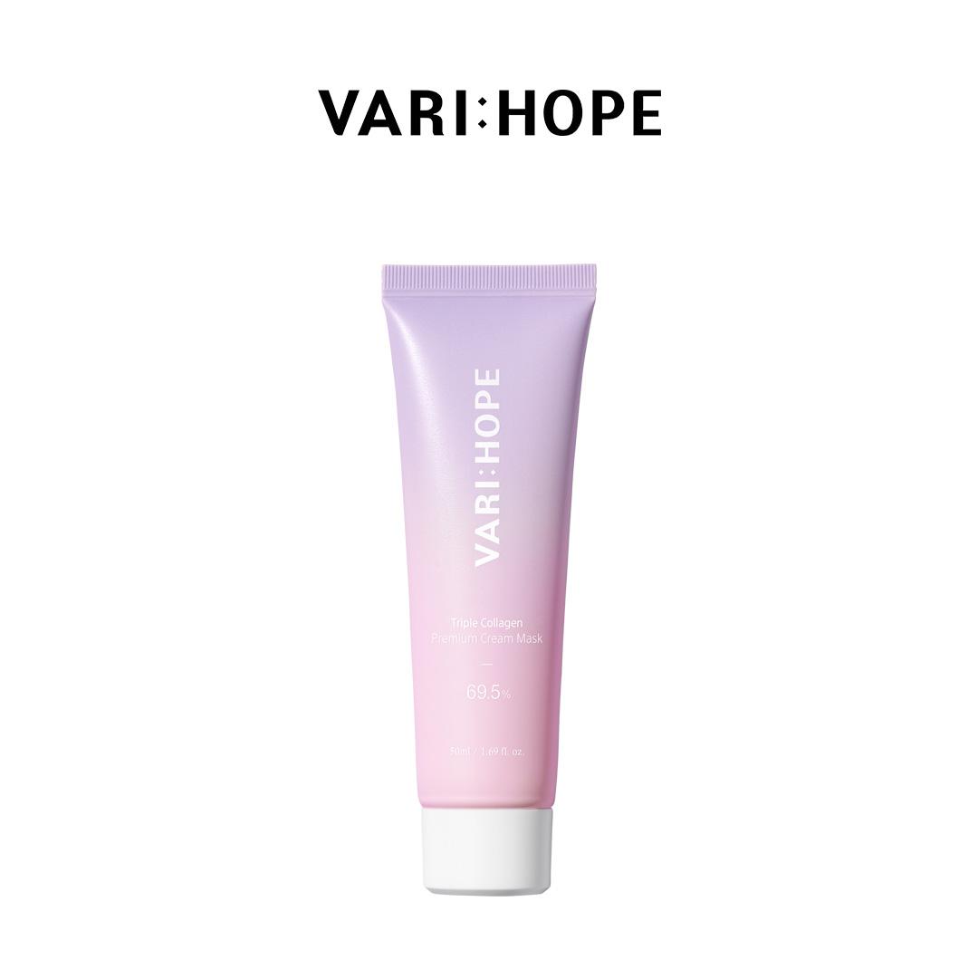 

[VARIHOPE] Тройная коллагеновая крем-маска премиум-класса 50 мл (Маска-пленка, увлажняющая, против морщин.)