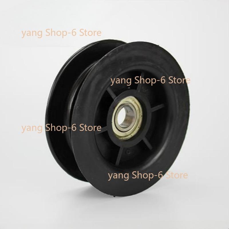 For Forklift Accessories Heli Hangzhou Longgong Mast Side Shift Roller Guide Wheel/Tubing Pulley-Double Groove #20MMx46MMX450MM