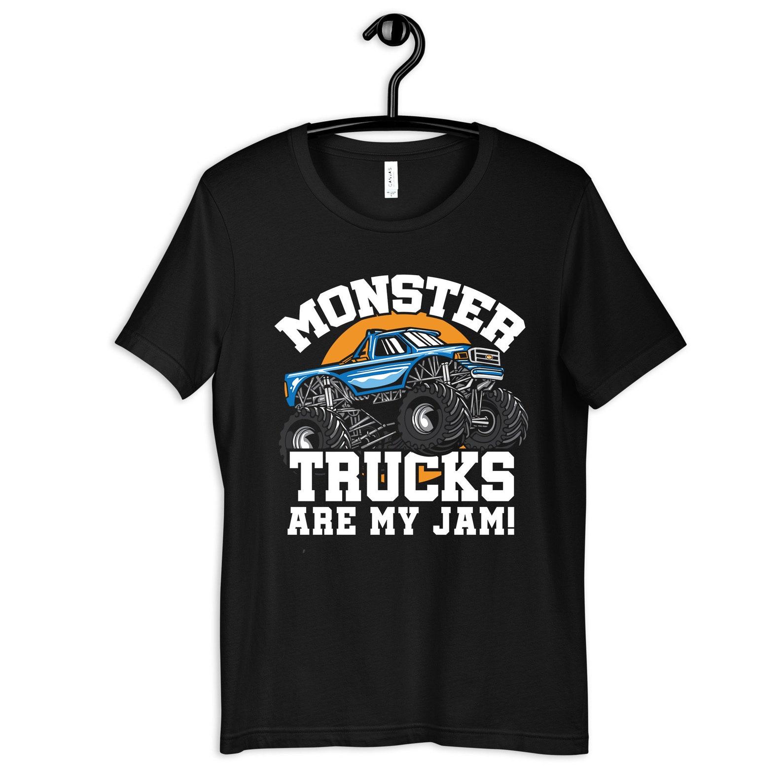 Monster Truck Shirt, Monster Trucks Kids T-Shirt, T-shirt, T-shirt,T-shirt, Toddler Shirt, Tank Top L