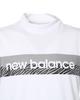 Golf Mock Neck Shirt UV 7 [New Balance] Short-Sleeve (Moisture-wicking, Quick-drying, Protection) / Men's / 012-6166011 030_White [3L]