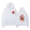 Bluza unisex Bad Bunny z nadrukiem z przodu i z tyłu wzór swetra Sin TI letni streetwear zimowy