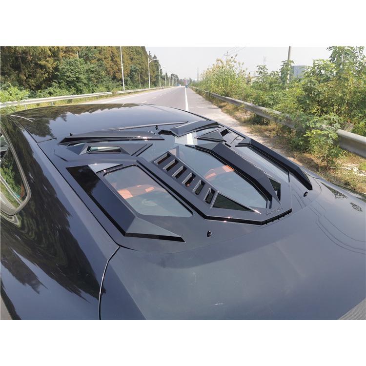 Custom Rear Window Louvers for 2015-2022 Mustang - Rear Windshield Decoration