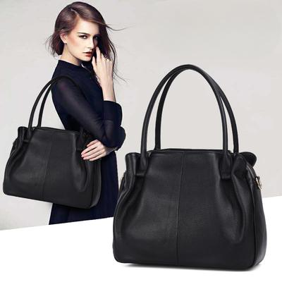 Women's Handbag New One-shoulder Crossbody Bag Women's Big Bag Fashion Trendy Soft Leather Multi-layer Mother Bag