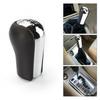 New 6 Speed Manual MT Aluminum Leather Gear Stick Shift Knob Shifter For Toyota