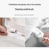 Wall-Mounted Silicone Toilet Brush 3-Piece Set